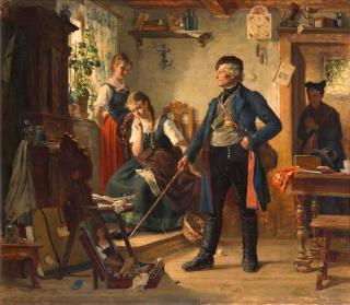 Ferdinand Brütt - Die verräterische Studie