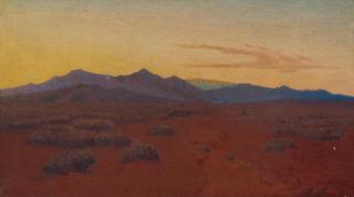 Ferdinand Burgdorff - Desert Scene