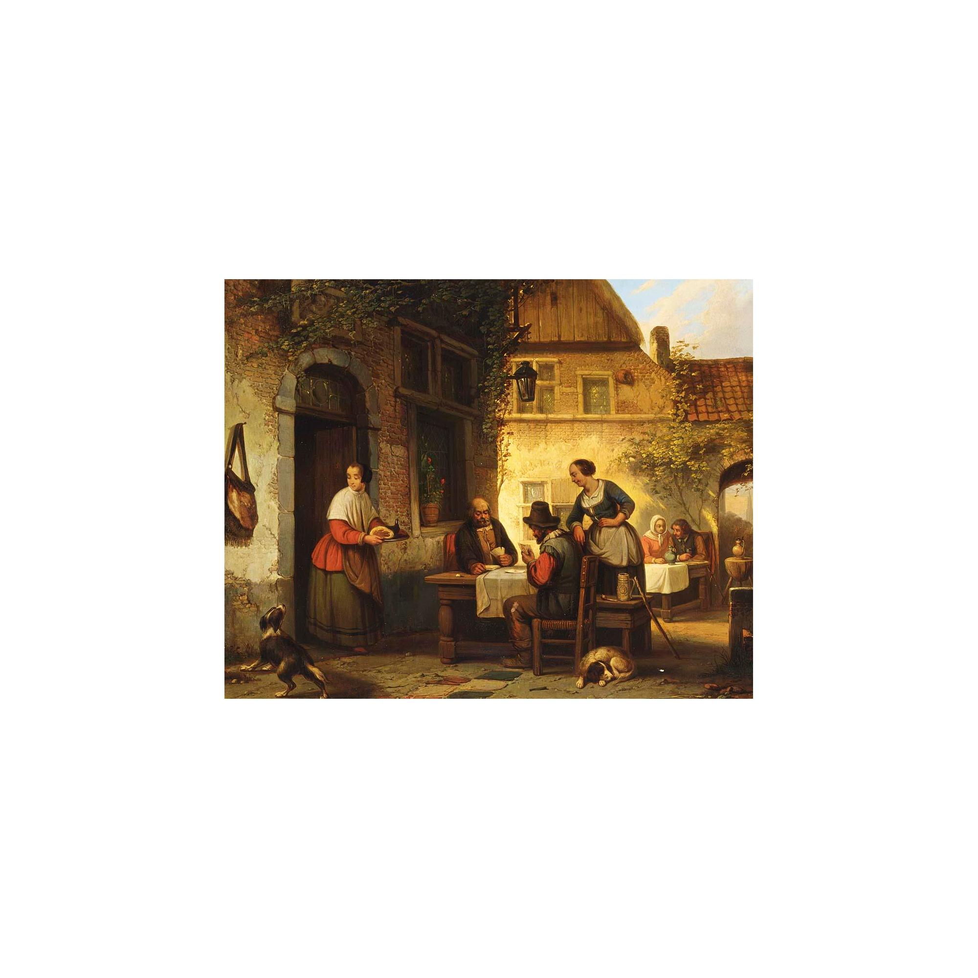 Ferdinand de Braekeleer - The Card Game