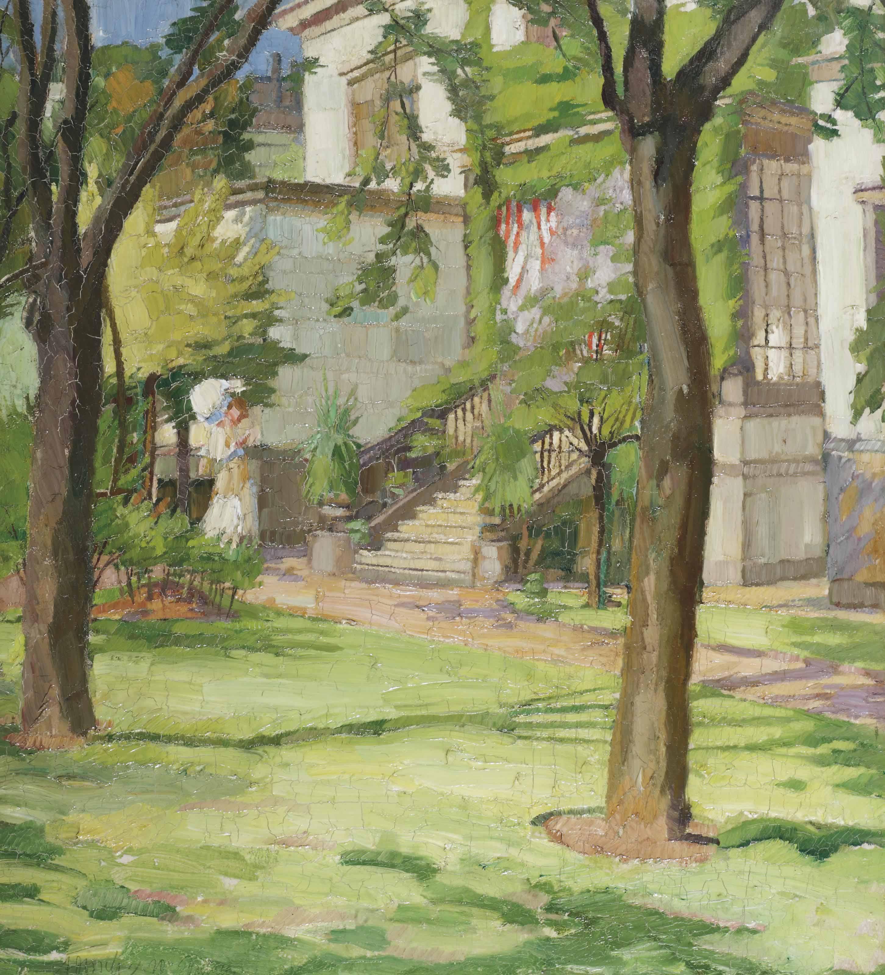 Ferdinand Dorsch - Gartenbild