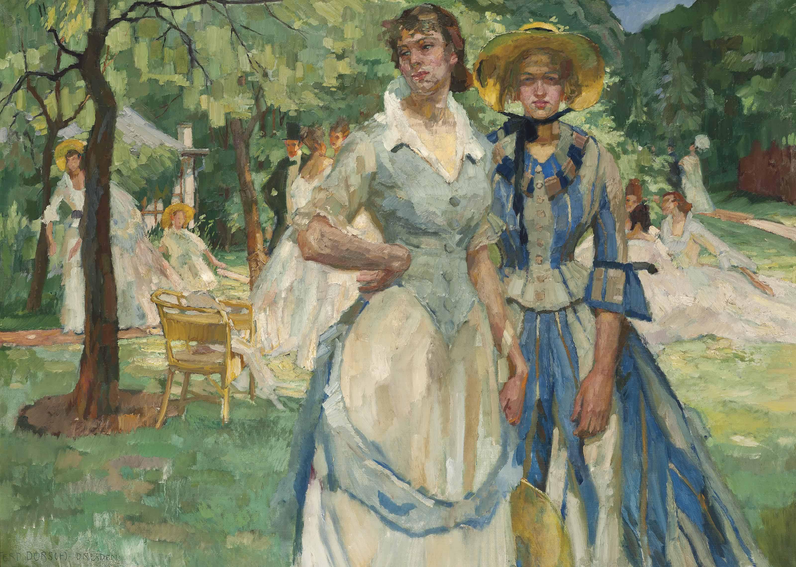 Ferdinand Dorsch - The Garden Party