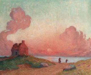 Ferdinand Du Puigaudeau - Coucher de soleil