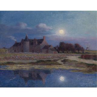 Ferdinand du Puigaudeau - Kervaudu Au Clair De Lune
