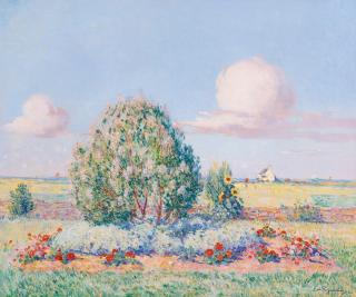 Ferdinand Du Puigaudeau - Parterre Fleuri