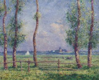 Ferdinand Du Puigaudeau - Paysage de bord de mer