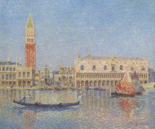 Ferdinand du Puigaudeau - Venise, Le Palais Des Doges