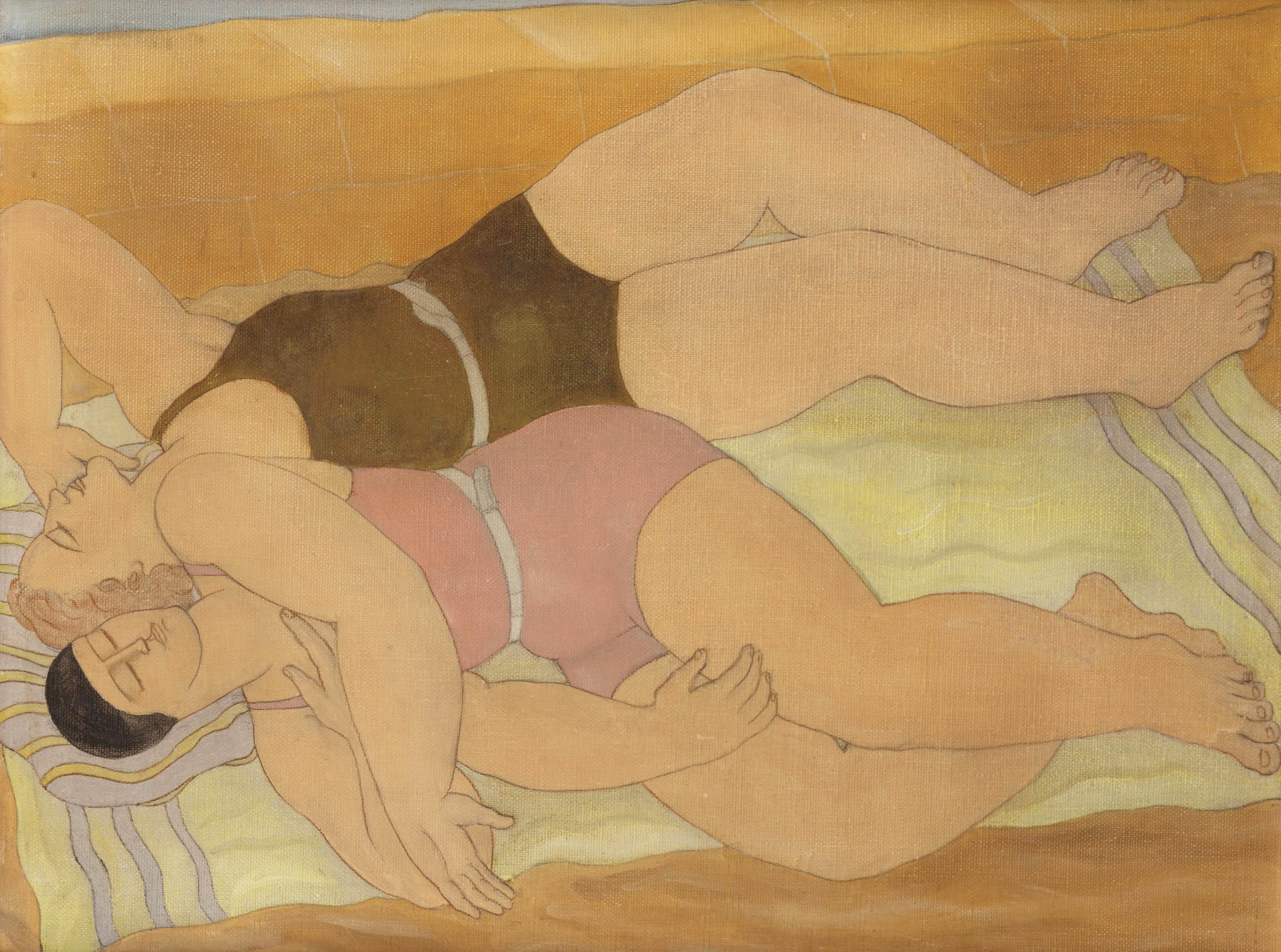 Ferdinand Erfmann - On the beach