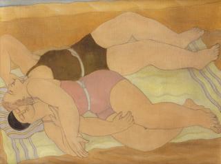 Ferdinand Erfmann - On the beach