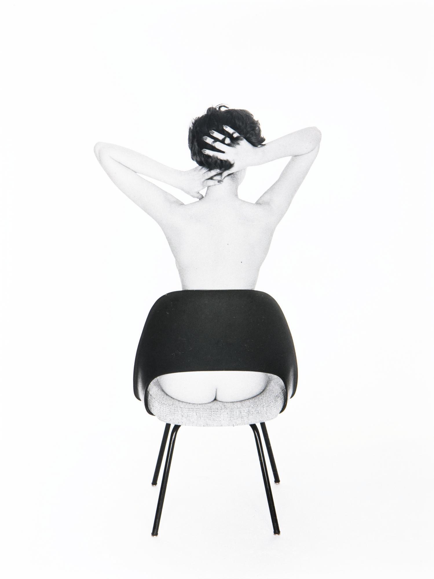 Ferdinand Fonssagrives - Sitting Pretty, Peek-A-Boo Chair, for Esquire, 1956