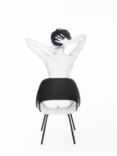 Ferdinand Fonssagrives - Sitting Pretty, Peek-A-Boo Chair, for Esquire, 1956