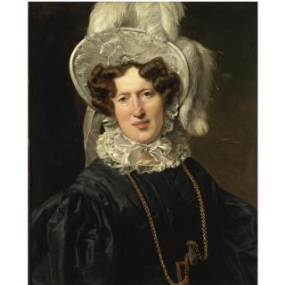 Ferdinand Georg Waldmüller - Austrian Bildnis Der Frau Wartfeld (Portrait Of Mrs Wartfeld)