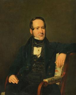 Ferdinand Georg Waldmüller - Bildnis des Philipp Managetta von Lerchenau (1795–1862). 1838.
