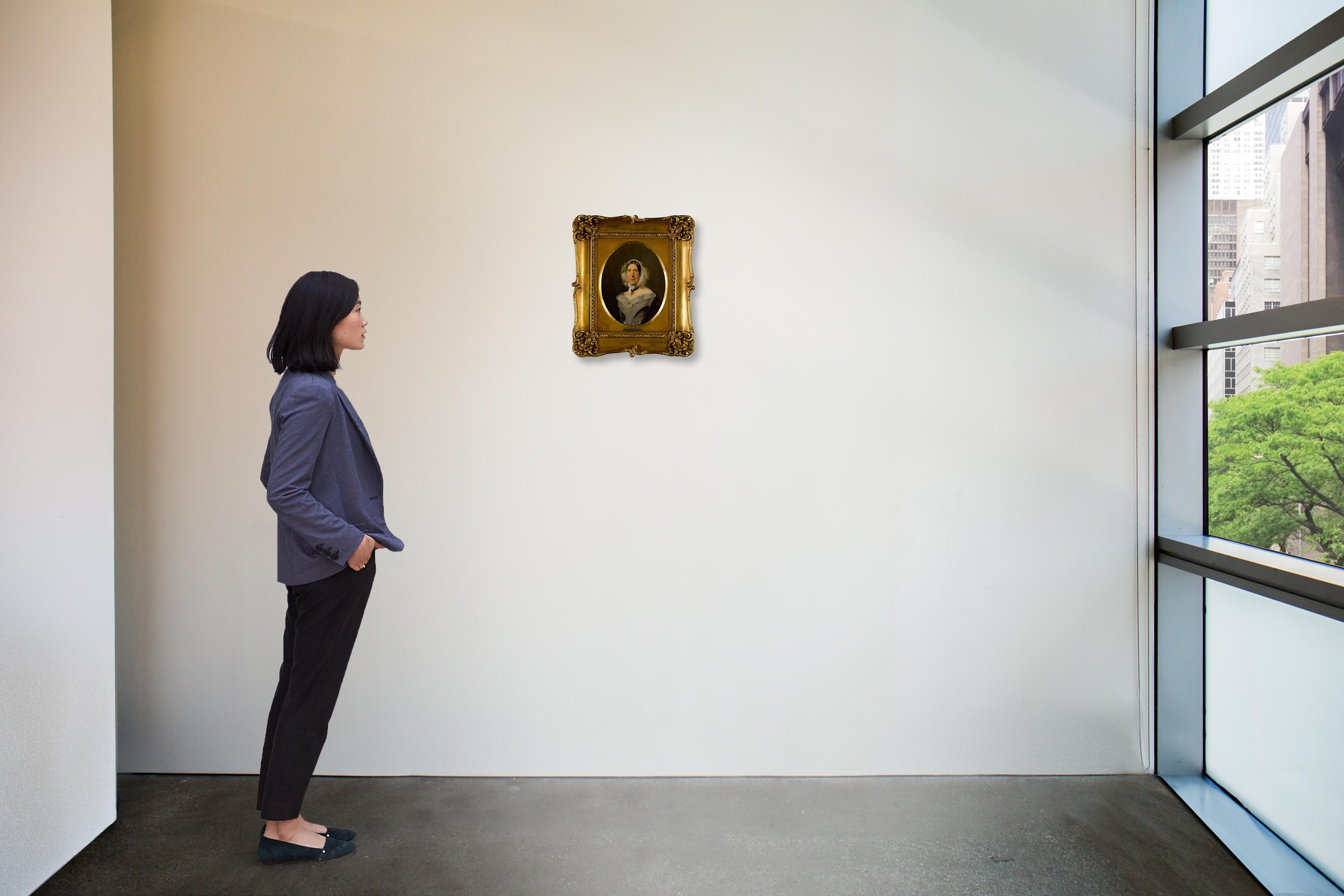 Ferdinand Georg Waldmüller - Frau Professor Hürtel