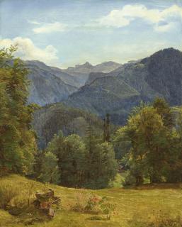 Ferdinand Georg Waldmüller - Katereck (Dorf Ahorn gegen Loser)