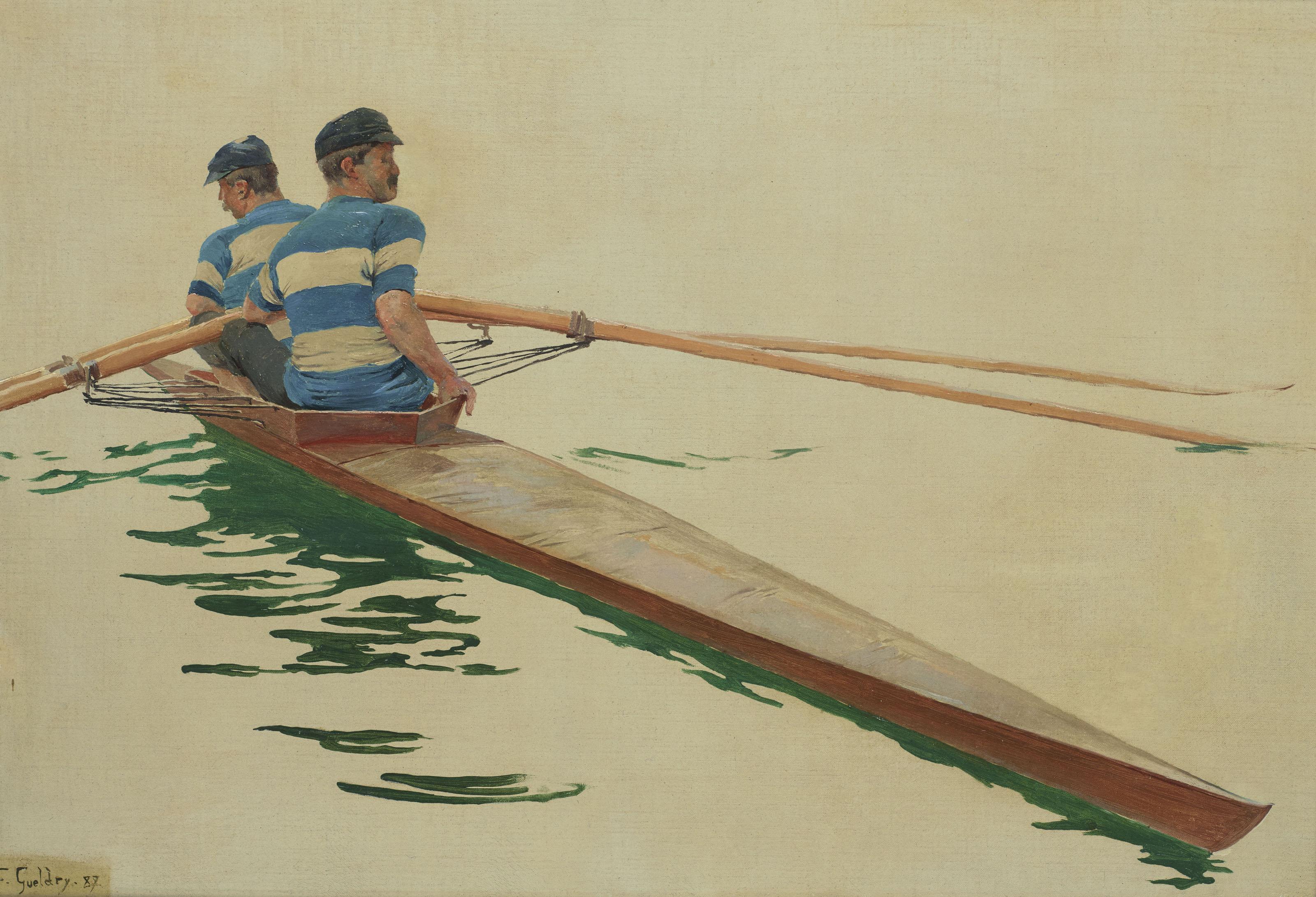 Ferdinand Gueldry - Etude préparatoire pour un tableau \