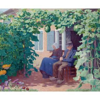 Ferdinand Hart Nibbrig - Dutch Philemon And Baucis