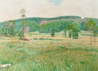 Ferdinand Hart Nibbrig - Eiffel landscape in spring