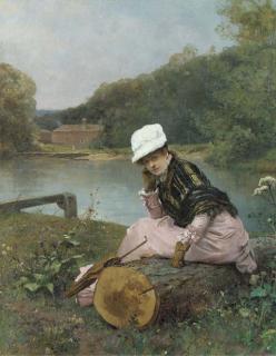 Ferdinand Heilbuth - Faraway Thoughts