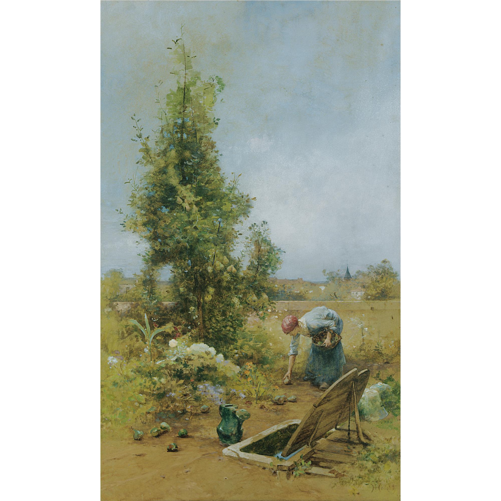 Ferdinand Heilbuth - French La Margelle