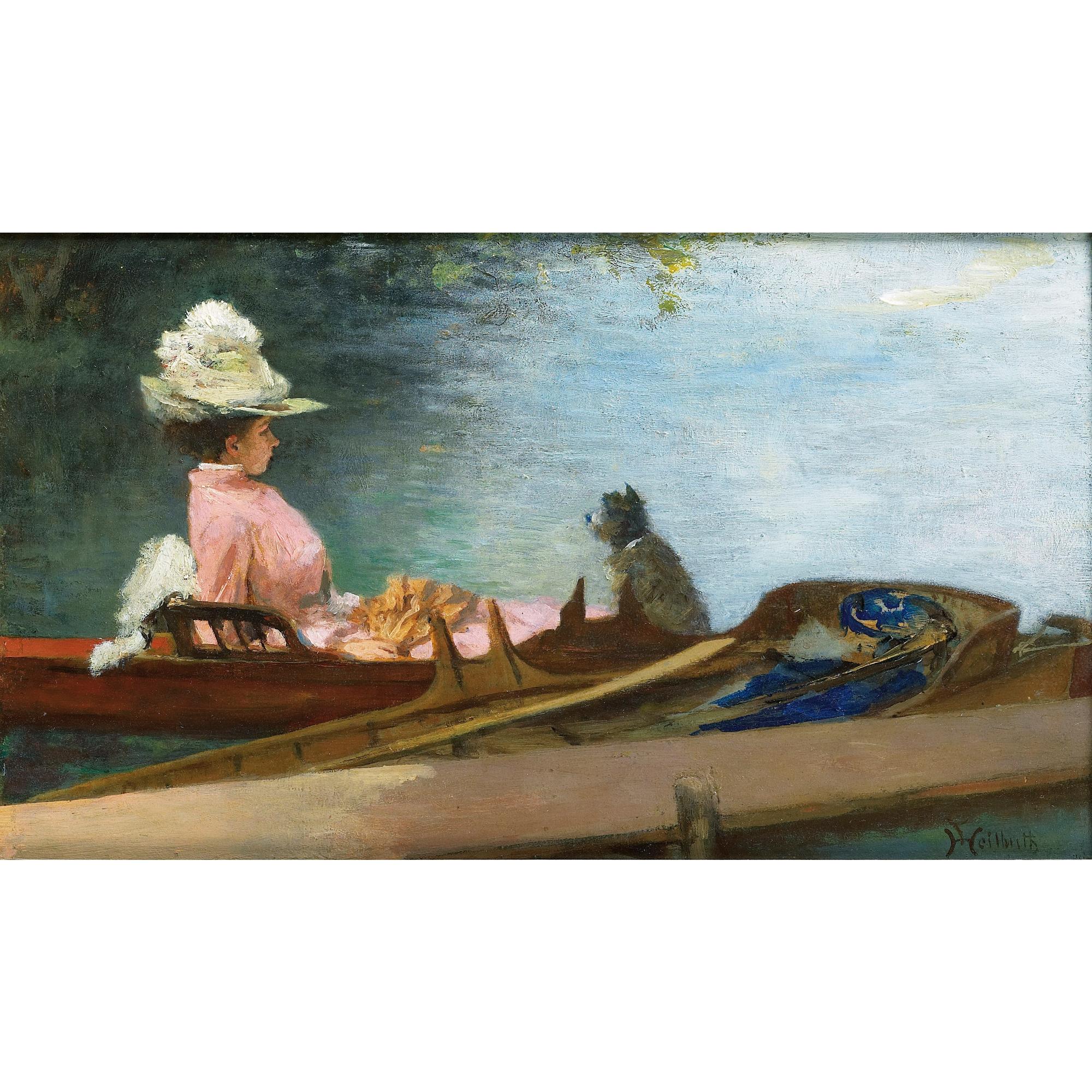 Ferdinand Heilbuth - Le Départ Pour La Promenade