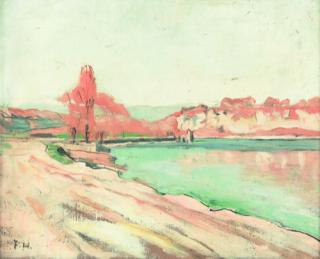 Ferdinand Hodler - An der Jonction.