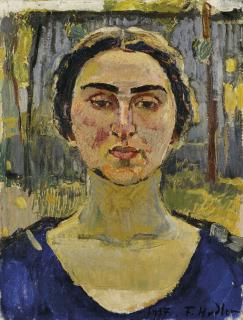 Ferdinand Hodler - Bildnis Letizia Raviola, 1917