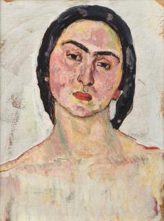 Ferdinand Hodler - Bildnis Letizia Raviola