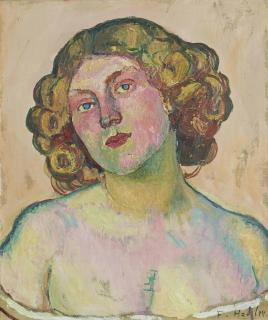 Ferdinand Hodler - Bildnis Régina Morgeron, um 1911