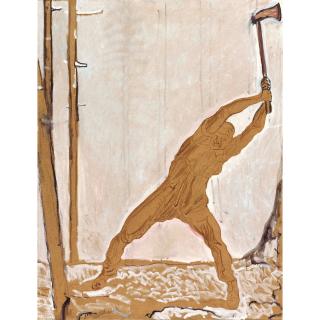 Ferdinand Hodler - Der Holzfäller The Wood Cutter