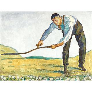 Ferdinand Hodler - Der Mäher The Mower