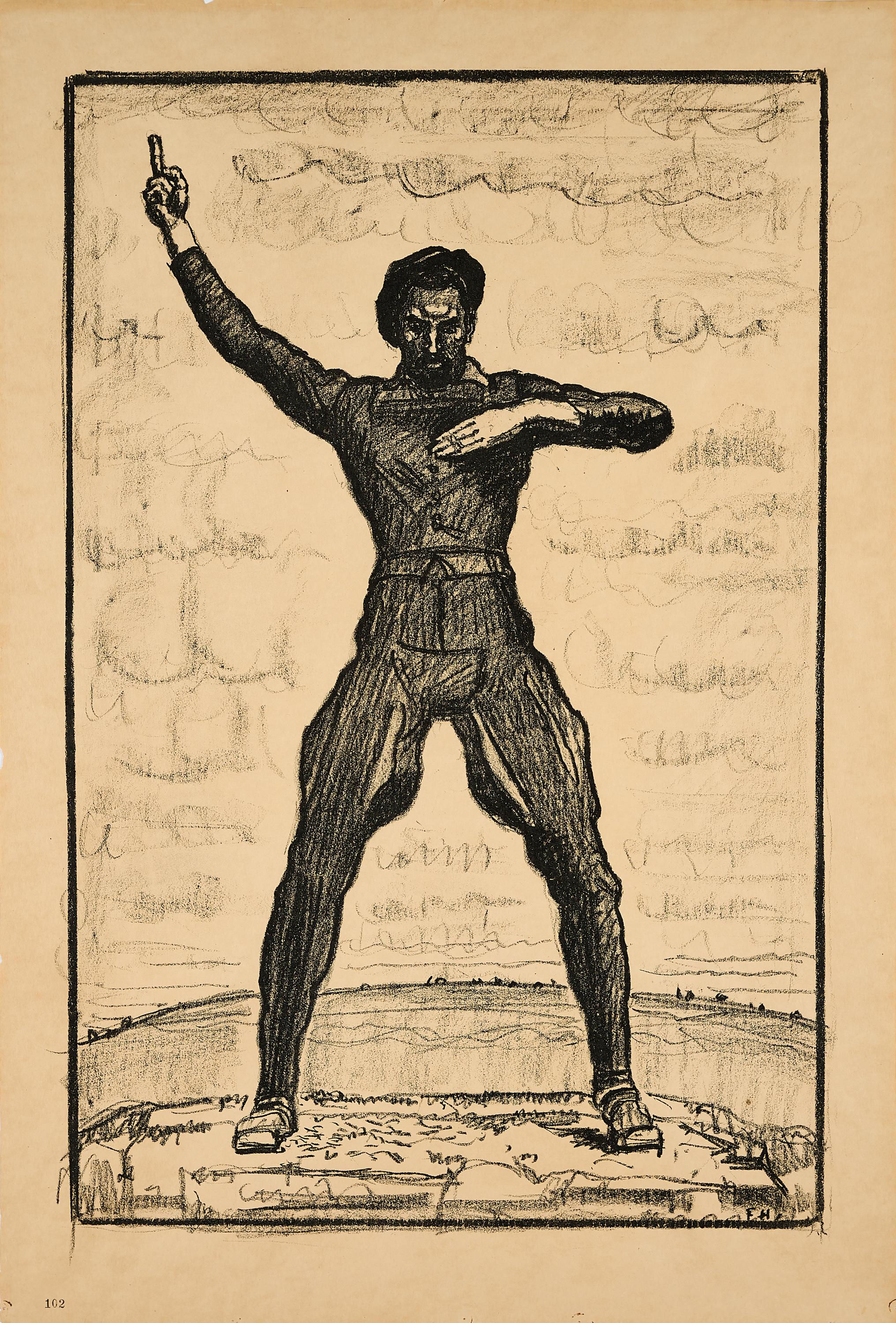 Ferdinand Hodler - Der Redner.