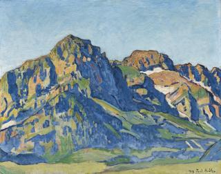 Ferdinand Hodler - Die Dents Blanches, 1916