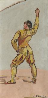 Ferdinand Hodler - Einmütigkeit, Schwörender, 1913