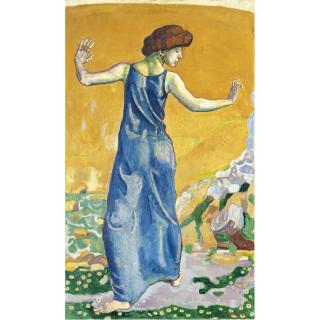 Ferdinand Hodler - Fröhliches Weib Joyful Woman