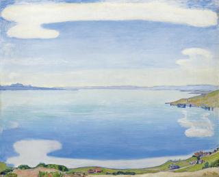Ferdinand Hodler - Genfersee Von Chexbres Aus Lake Geneva From Chexbres