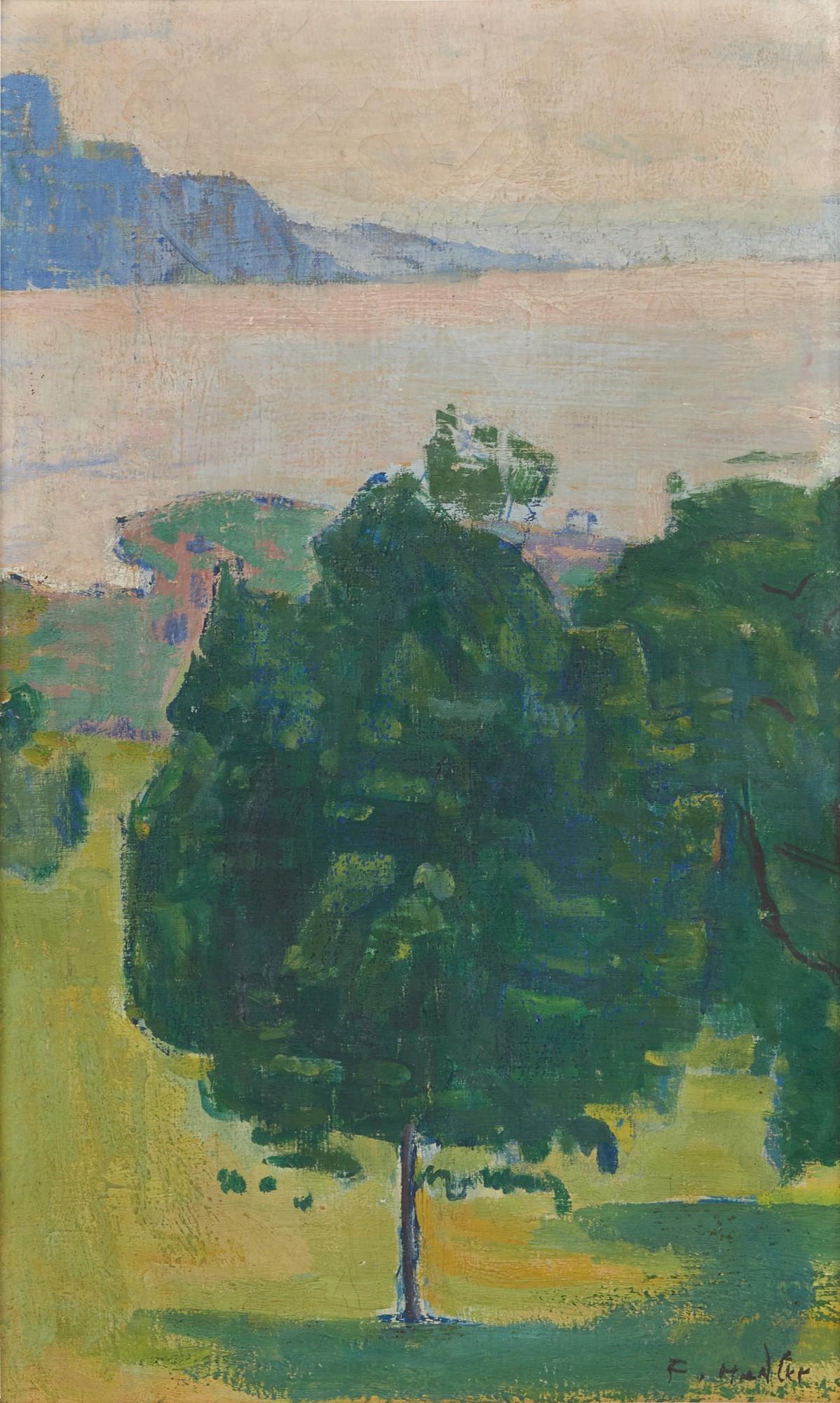 Ferdinand Hodler - Kirschbäume am Genfersee (Cherry trees on Lake Geneva)