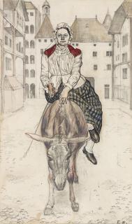 Ferdinand Hodler - La Mère Royaume