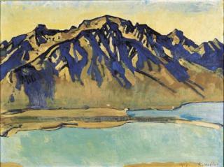 Ferdinand Hodler - Le Grammont, 1917