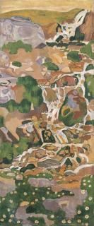 Ferdinand Hodler - Ruisseau de montagne, um 1903 (später überarbeitet)