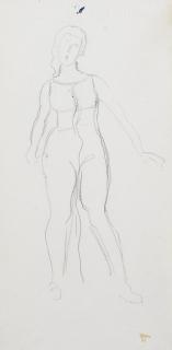 Ferdinand Hodler - Stehende Frau