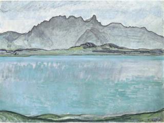 Ferdinand Hodler - Thunersee mit Stockhorn, 1910