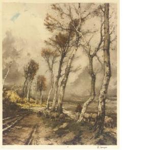 Ferdinand-Jean Luigini - Berger Et Ses Moutons