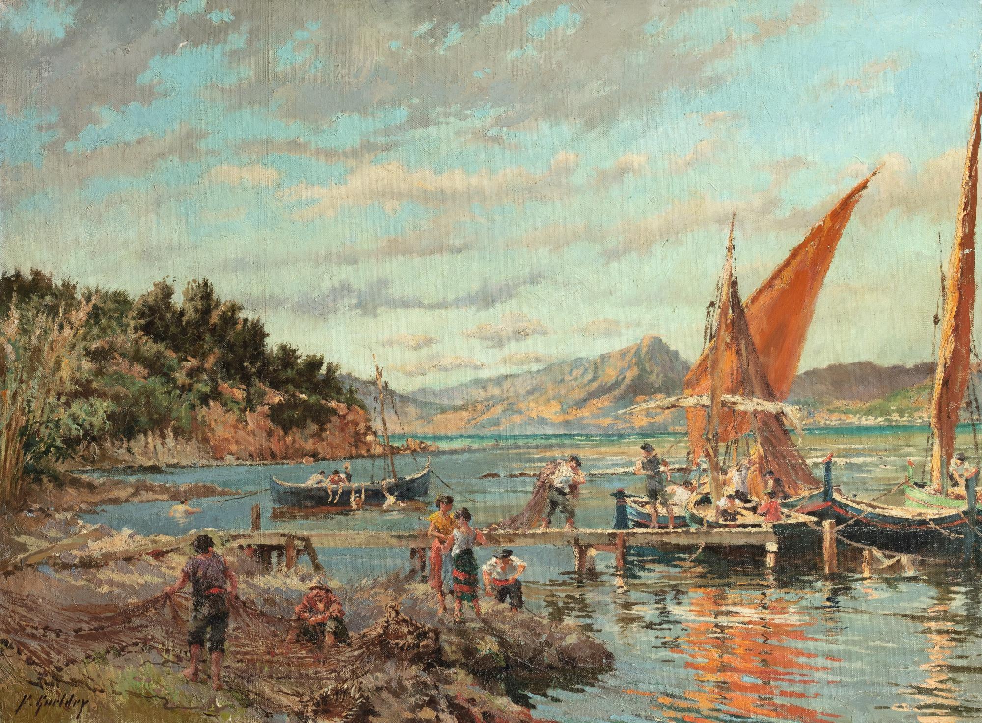 Ferdinand-Joseph Gueldry - La Madrague, Seashore