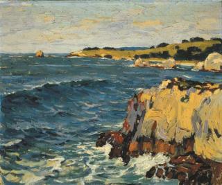 Ferdinand Kauffman - Pacific Coast at Carmel, California