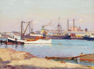 Ferdinand Kaufmann - Los Angeles harbor