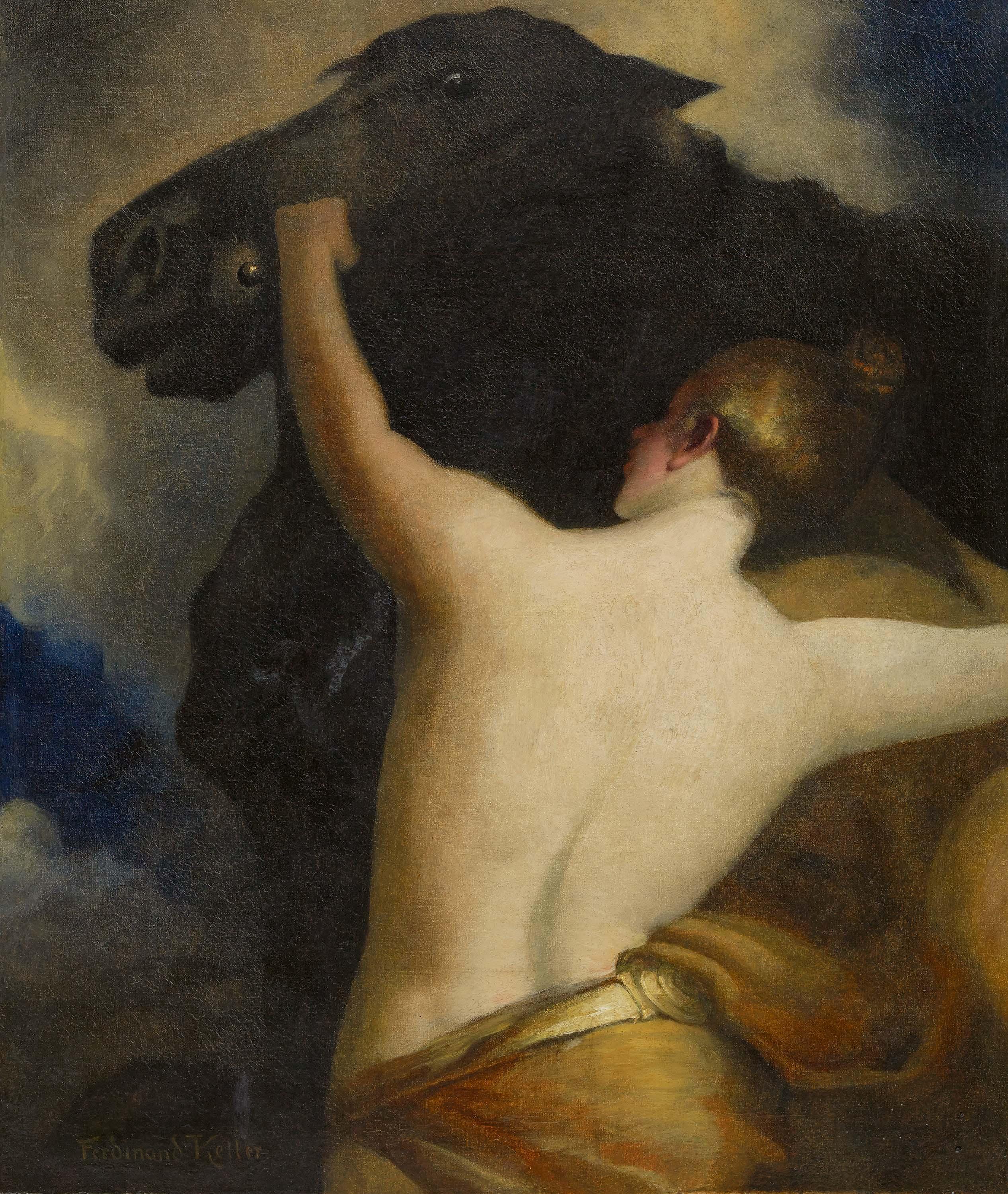 Ferdinand Keller - Die Walküre.