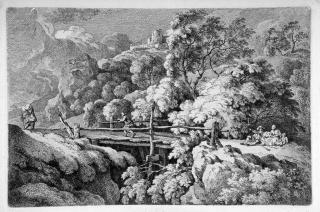 Ferdinand Kobell - 16 Bll.: Folgen: Die Brücken – Die Stadtthore – 4 Bll. Ruinen.