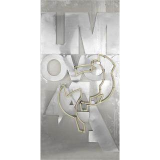 Ferdinand Kriwet - Chrom-Neon Text 3