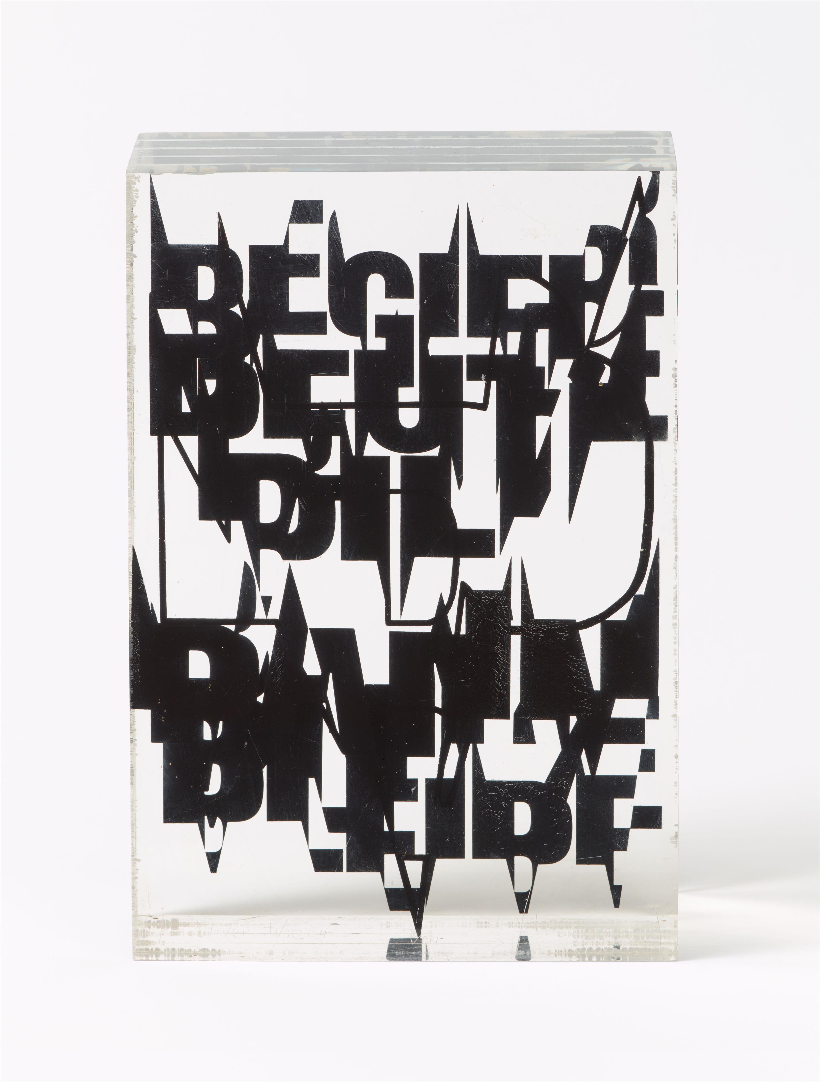 Ferdinand Kriwet - Ohne Titel