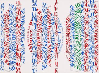 Ferdinand Kriwet - Sehtext-Collage